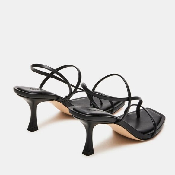 Steve Madden Locke High Heels in Black 8.5 with box Womens Sandals - Picture 2 of 16